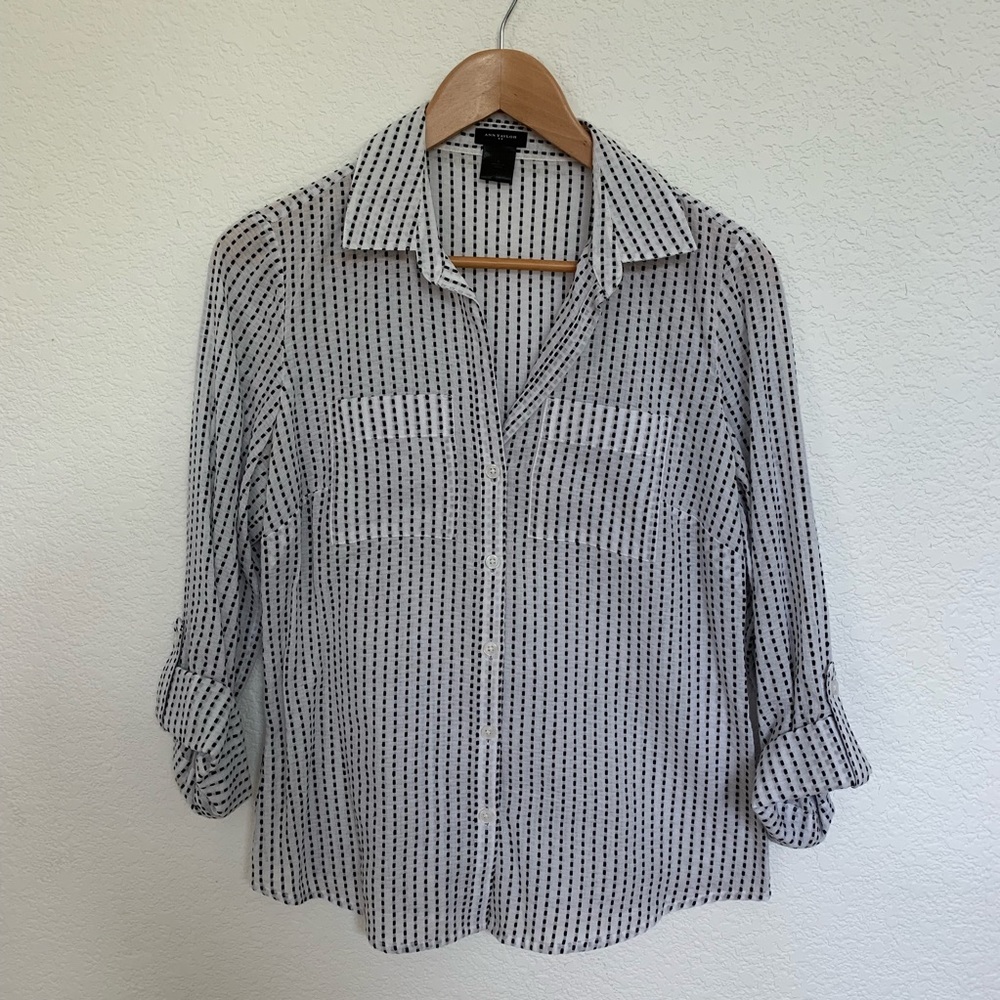 Ann Taylor Button Down